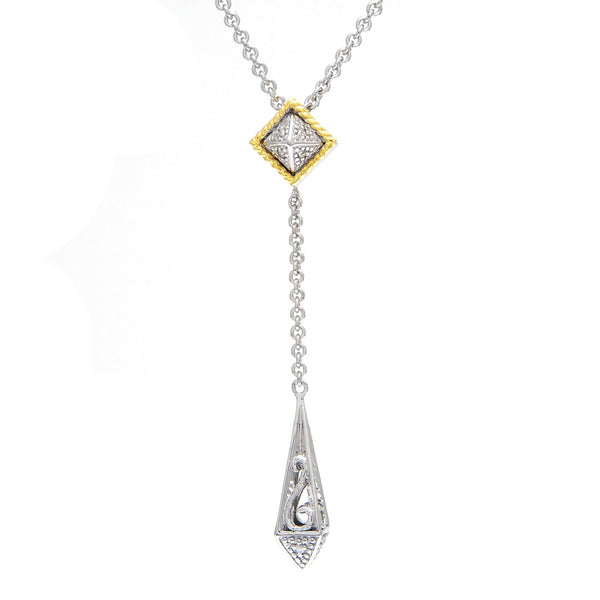 Andrea Candela 18K Silver Diamond Necklace - ICE