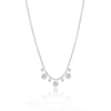 Meira T 14K White Gold Disk Layering Necklace - ICE