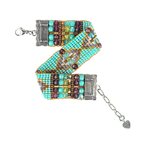 Peyote Bird Design Bracelets