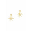 Tai Starburst Jacket Earrings - Gold 