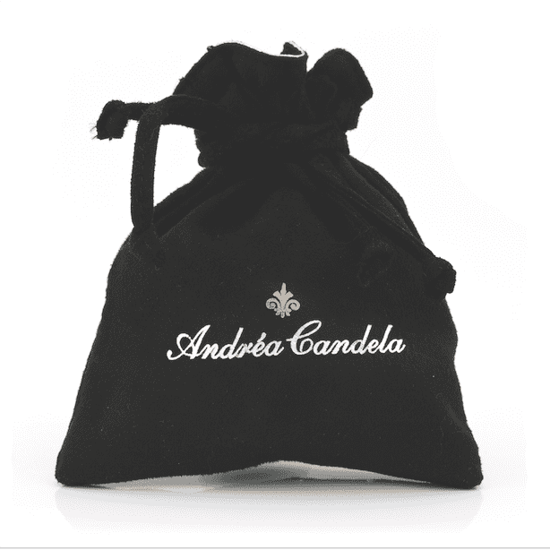 Andrea Candela "Nudo De Amor" 18kt YG & Sterling Silver Screw Back Earrings