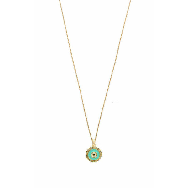 TAI  Circular Pendant Necklace - Gold 
