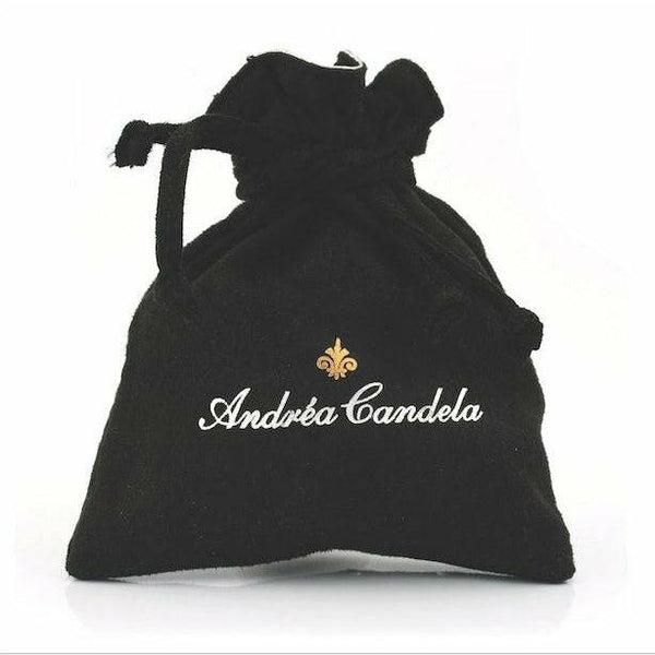 Andrea Candela- Sterling Silver Lariet Drop Pendant Necklace - Nudo De Amor Collection - ICE