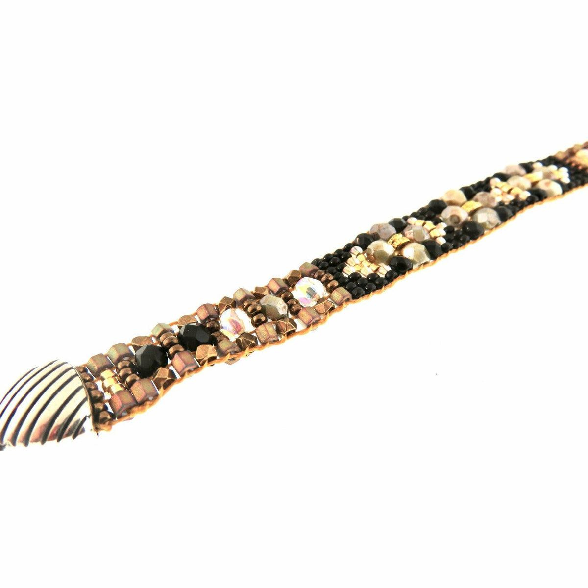 14k Gold Tiny Diamond Cross Charm Bracelet – FERKOS FJ