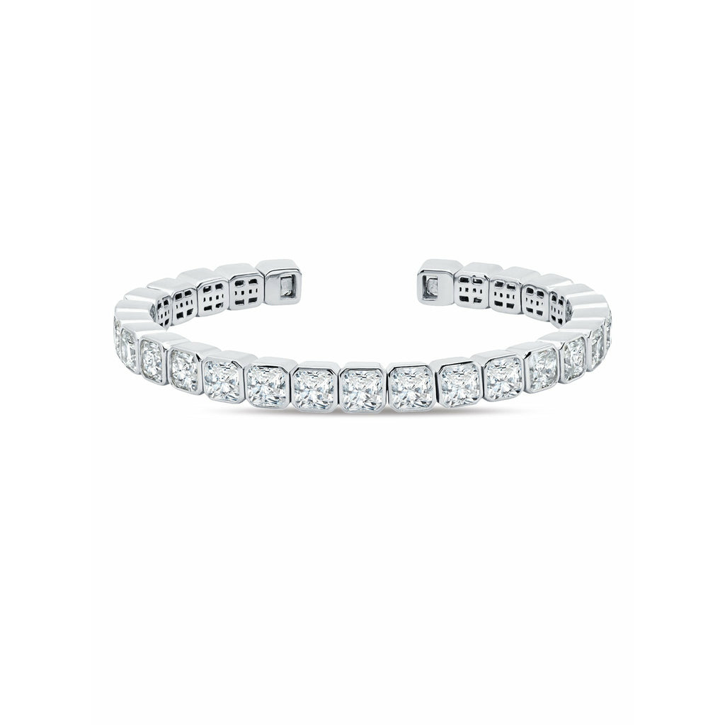 CRISLU Opulence Bracelet in Platinum - ICE