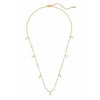 Crislu Prism Baguette 16" Necklace finished in 18KT Rose Gold - ICE