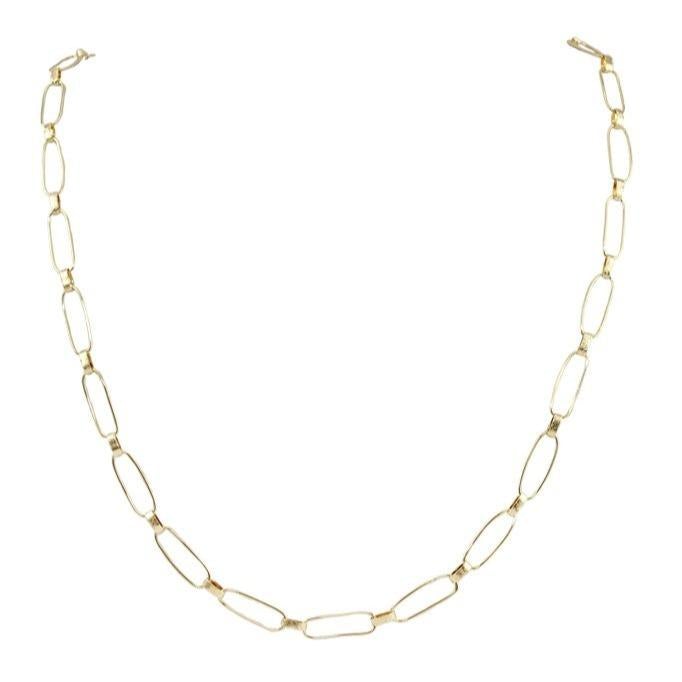 Marcia Moran Keti Large Long Link Necklace - ICE