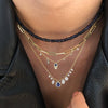 Meira T Dainty Hamsa Charm Necklace - ICE
