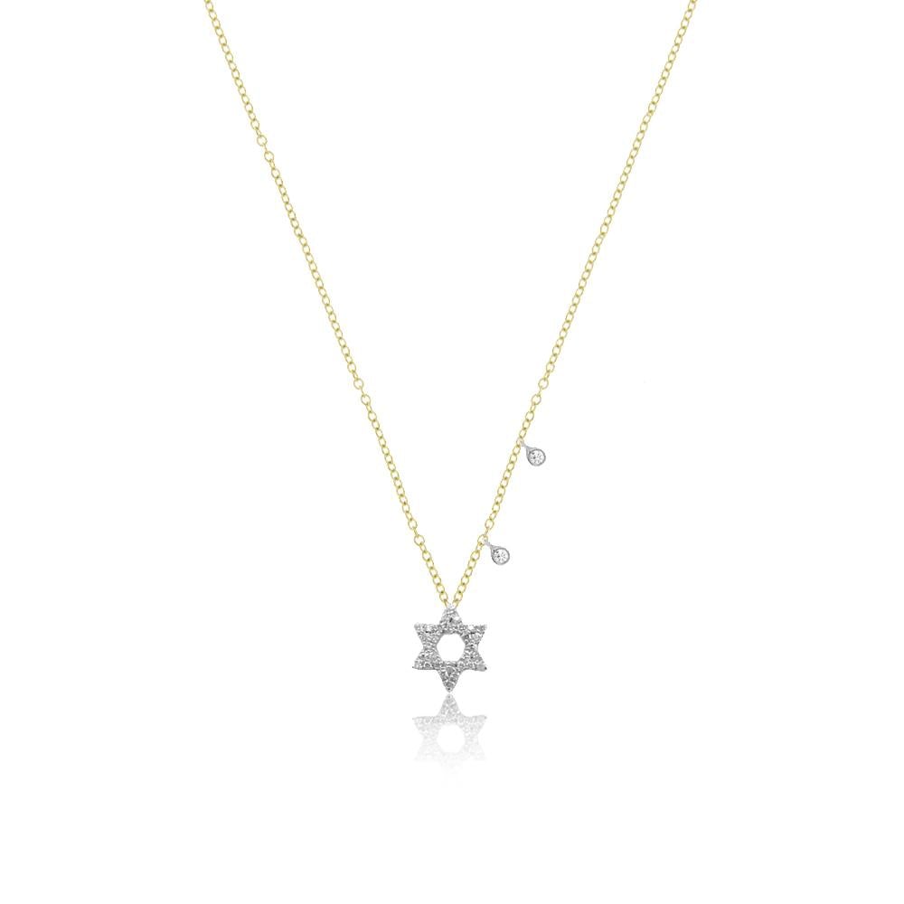 Meira T Dainty Jewish Star Necklace - ICE
