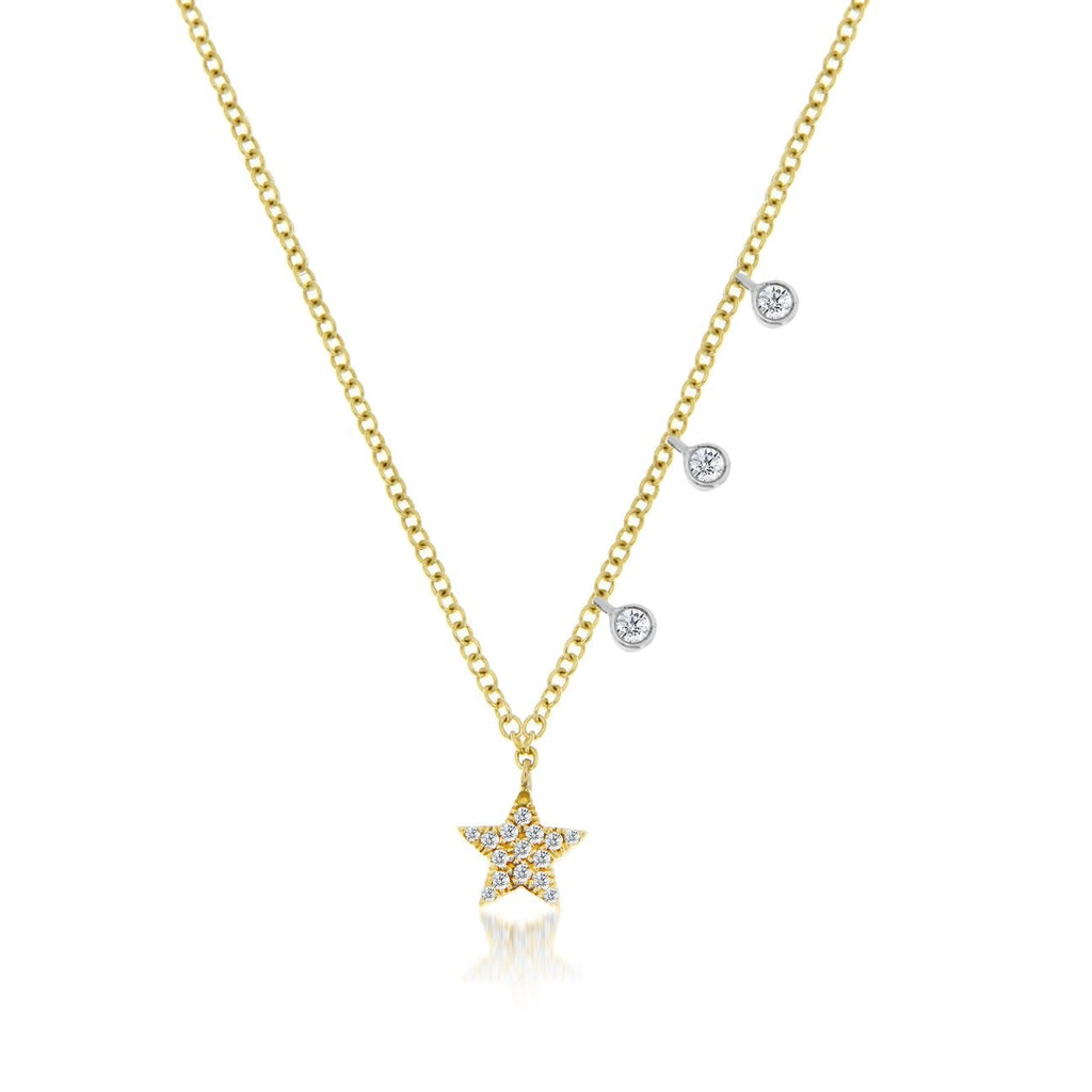 Meira T Essential Diamond Star Necklace - ICE