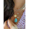 Meira T Turquoise & Diamond Spot Necklace - ICE