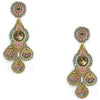 MIGUEL ASES LABRADORITE CHANDELIER EARRING - ICE