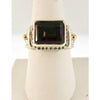 REVE Jewelry Mystic Topaz Stone Ring -Sterling Silver & 14kt Gold - ICE