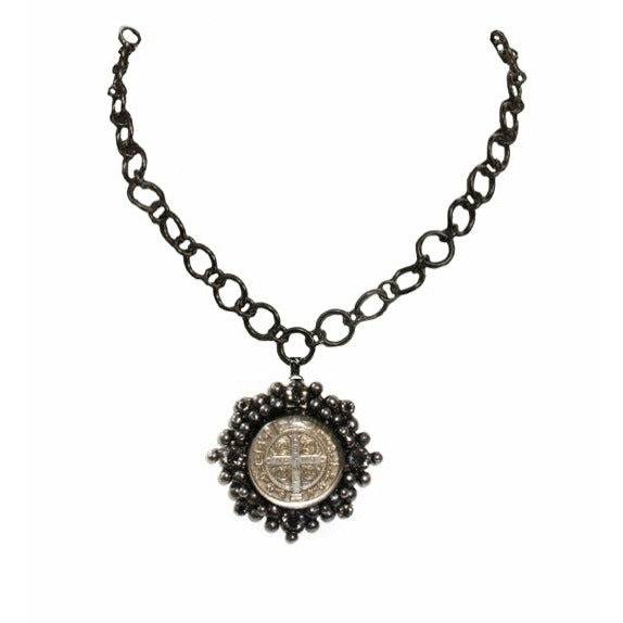 VIRGINS SAINTS AND ANGELS BETTY NECKLACE - ICE